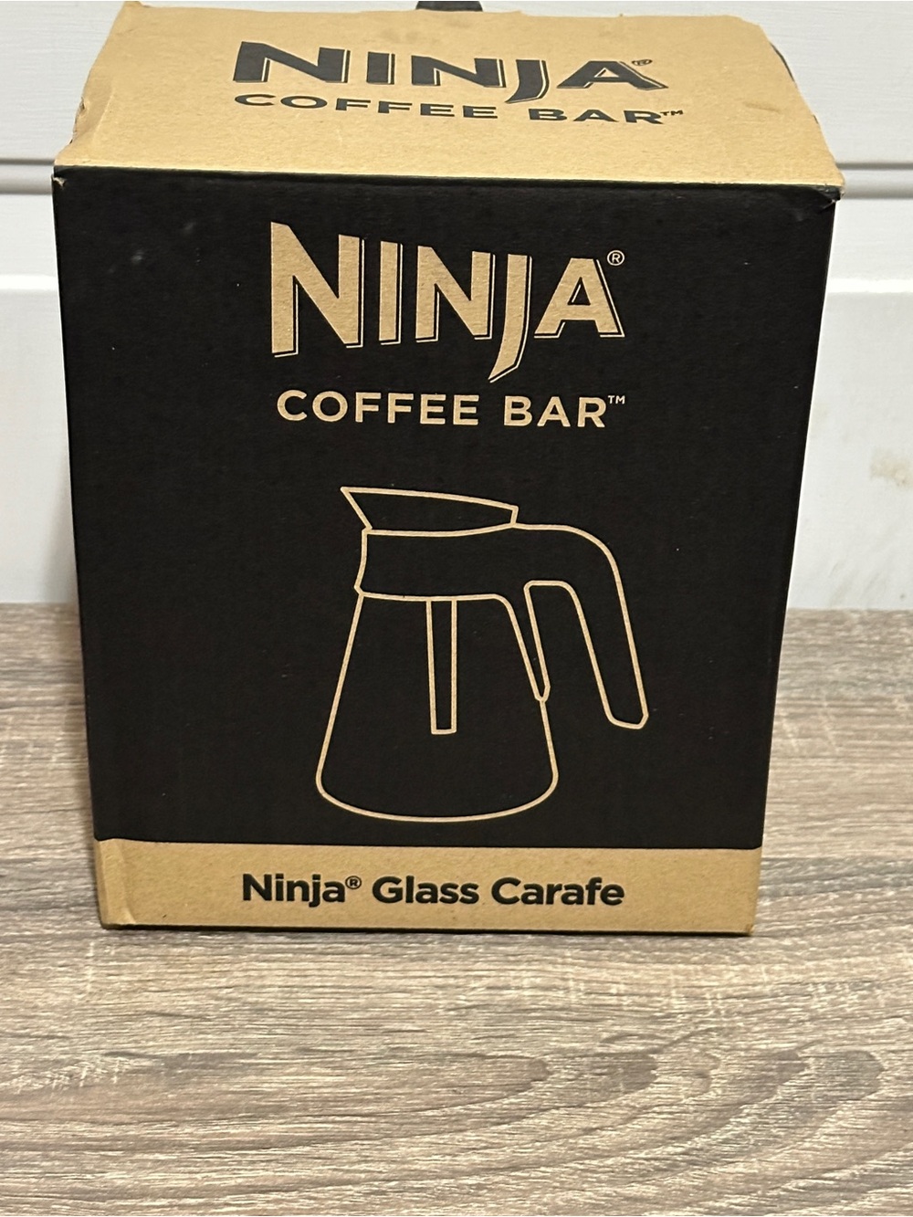 NEW Ninja Glass Carafe Coffee Pot Replacement 10 Cup 7.75”  CM401 CP300 CF090